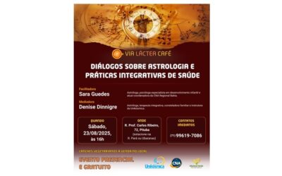 Via Láctea Café promove diálogos sobre astrologia e saúde